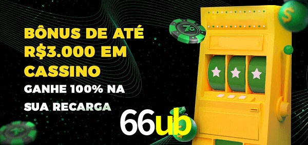 66ub melhor bônus de depósito